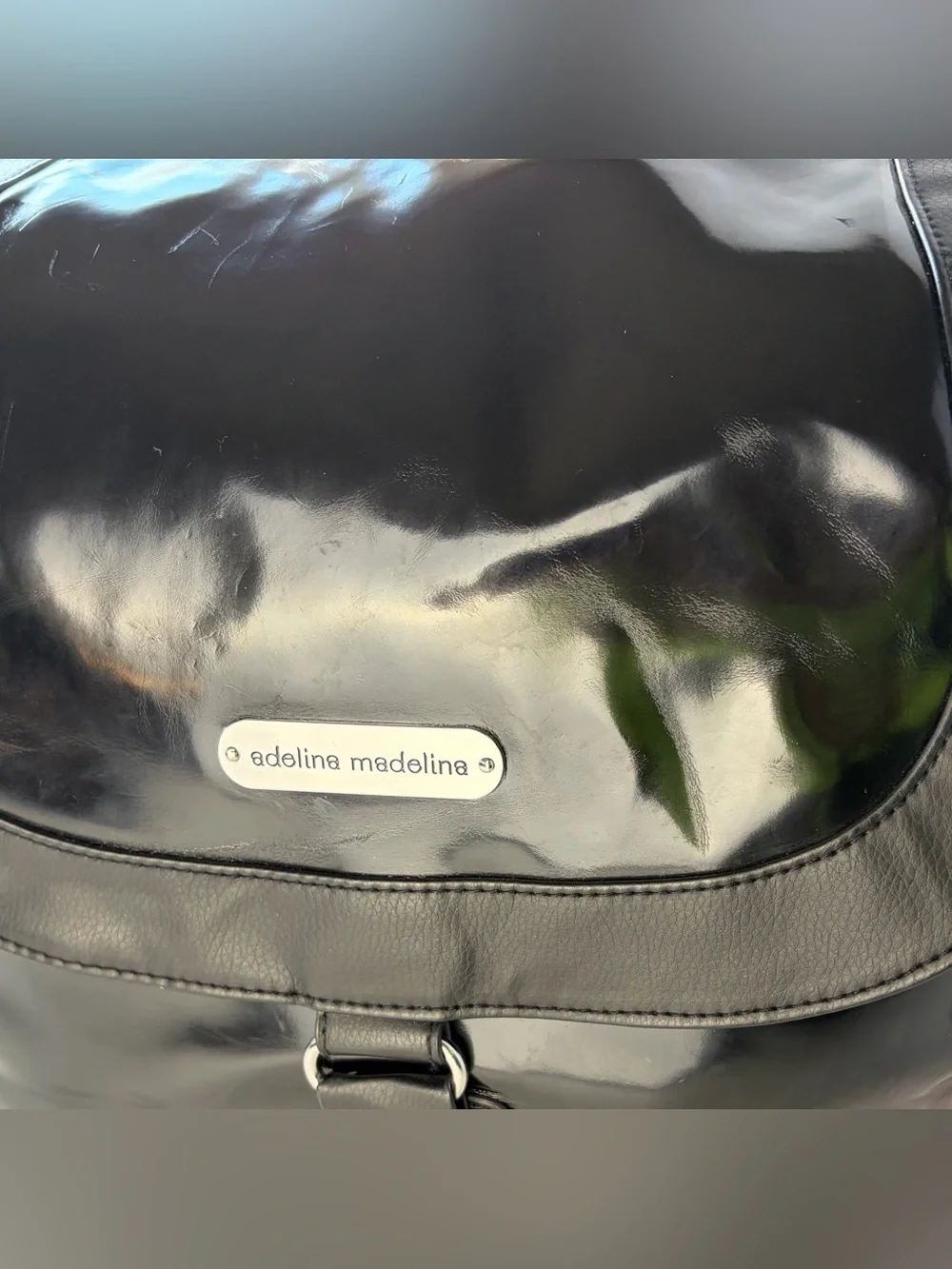 Adelina Madelina Whimsygoth Diaper Bag with stroller hooks and changing pad